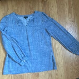 Talbots cotton long sleeve top